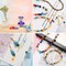 750 Pcs Assorted Crystal Glass Beads for Jewelry Making (Colorful)